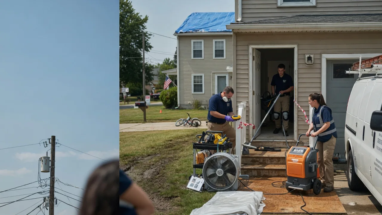 Water Damage Repair in Amherst, SD near me